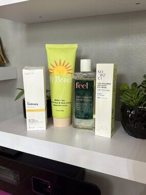 By The Beach SPF, Soroci Eye Cream & Feel Face Cleanser Bundle
